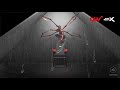 Spider_Man: No Way Home 4DX figure animated in a hologram