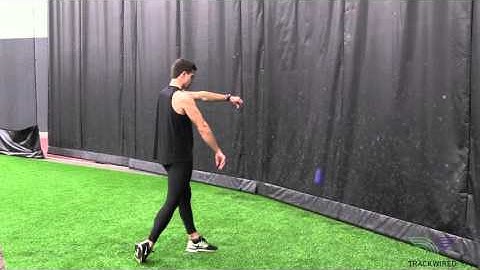 HOW TO THROW JAVELIN: Javelin Ball Drills Standing Throw Left Arm Out