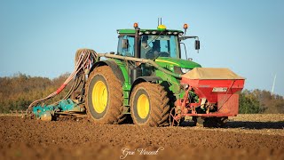 Semis De Blé 2023 John Deere 6215R Sarl Arlequin 17