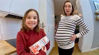 Gravid vecka 28 - Svårt att få luft VLOGG