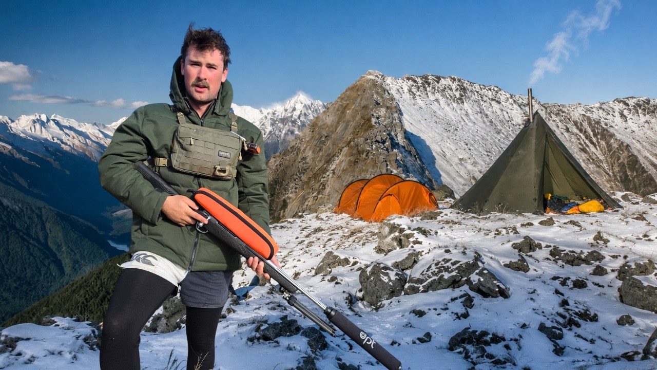 Stranded On A Remote Mountain For 5 Days | No Meat, Sub-Zero Nights, Storms