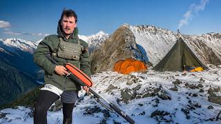 Stranded On A Remote Mountain For 5 Days | No Meat, Sub-Zero Nights, Storms