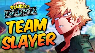 💀 UNDYING Bakugo Fights TWO Teams in End Circle Alone l MY HERO ULTRA RUMBLE
