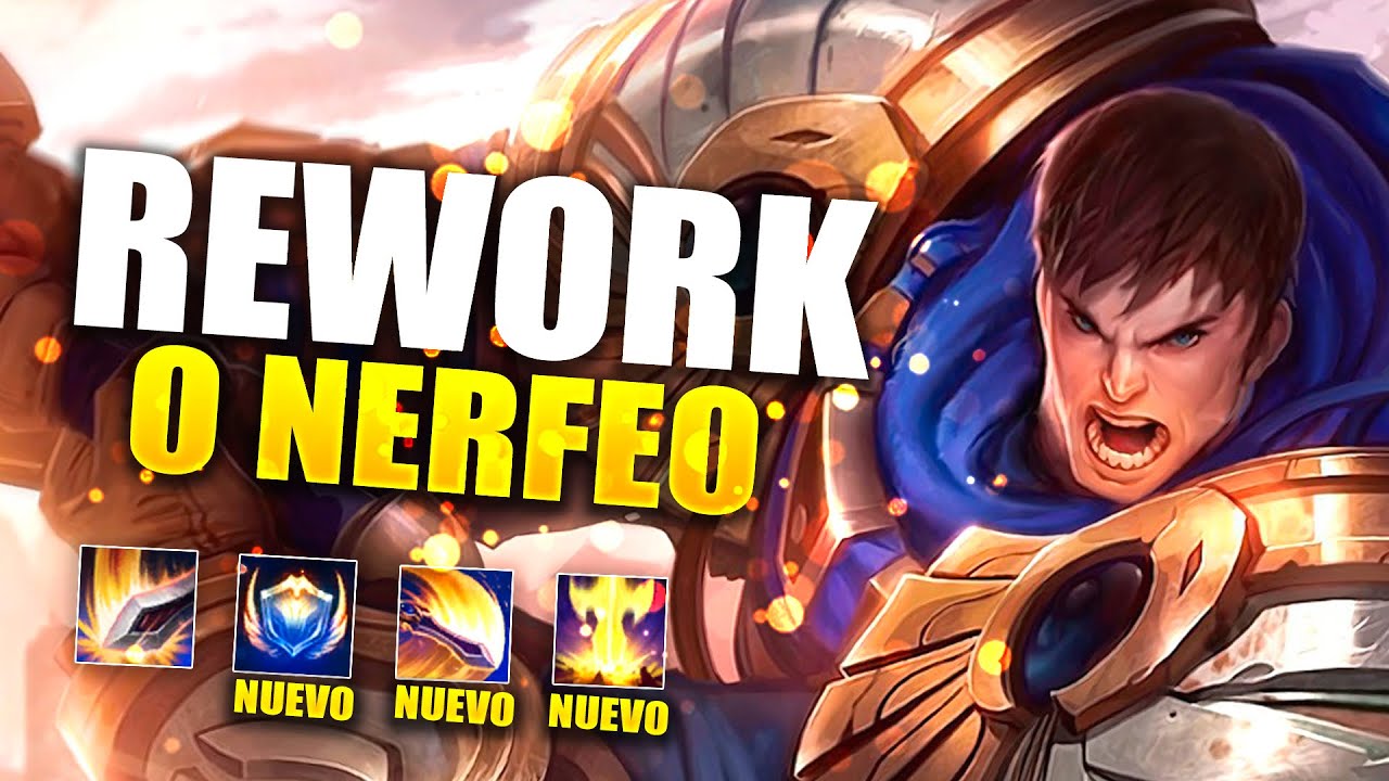 Nuevo REWORK a Garen | OTP Garen opina sobre esto - YouTube