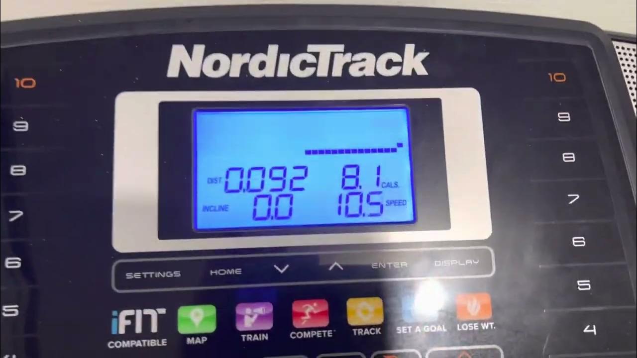 Nordictrack T6.5z treadmill YouTube