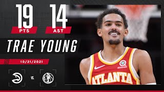Trae Young puts up 19 PTS & 14 AST in HUGE blowout of Mavs 🔥