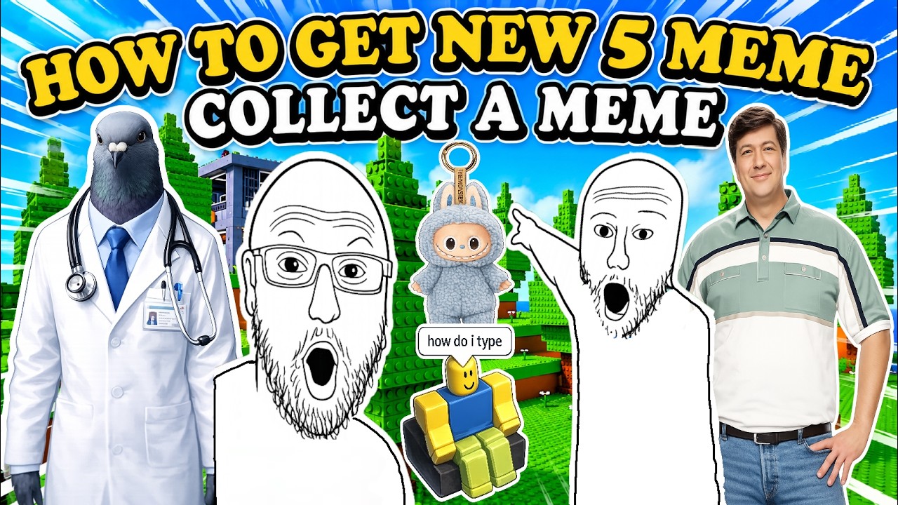 How to Get New 5 Meme in Collect A Meme [128] | Roblox - YouTube