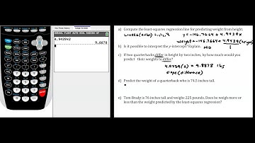 Module 4 Linear Regression Example: Video #2