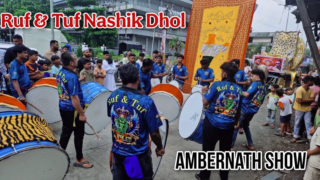 Ruf & Tuf Nashik Dhol | Ambernath Urs | Nashik Dhol Mumbai | Mumbai Nashik Dhol | #ursmubarak #2025