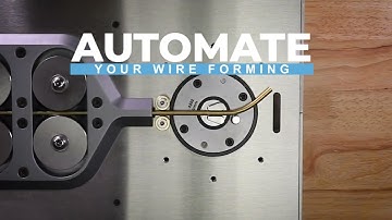Benchtop CNC wire former - the D.I.Wire Pro