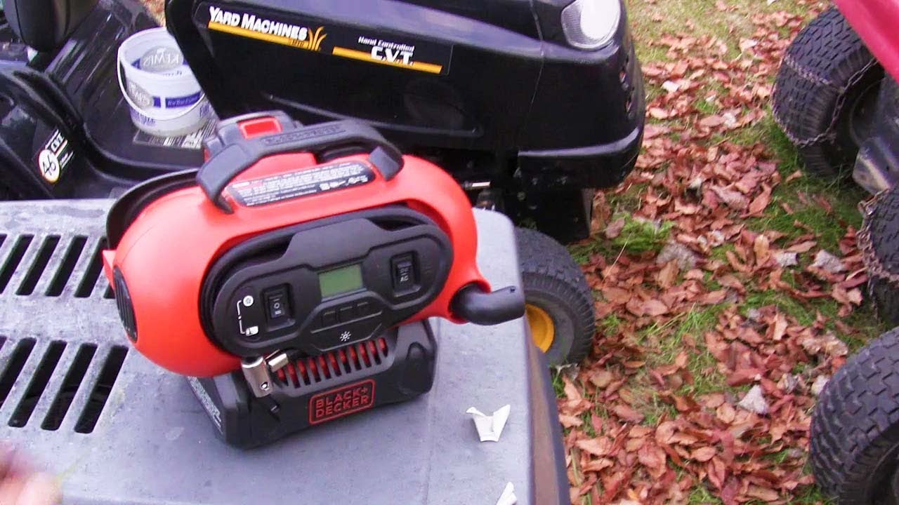 Black & Decker Portable Air Compressor Review 