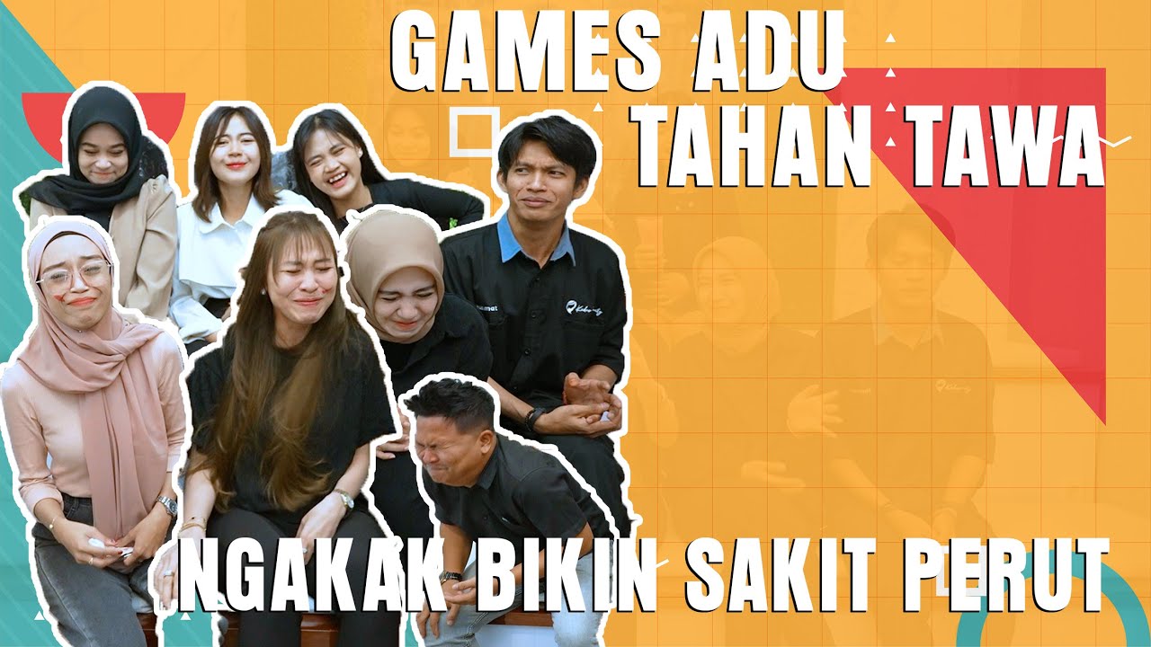 GAMES ADU TAHAN TAWA. NGAKAK BIKIN SAKIT PERUT