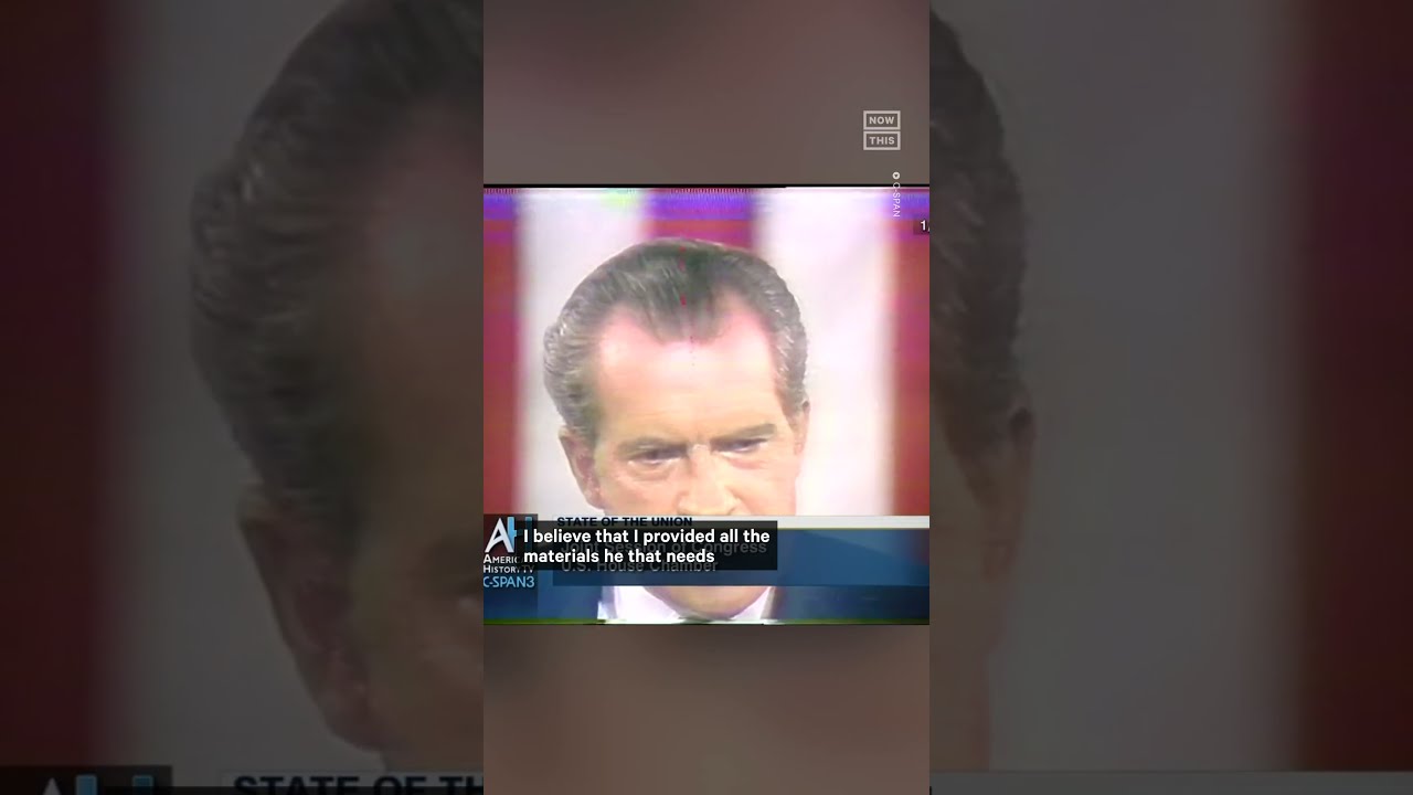 Nixon S 1974 SOTU Where He Demanded The End Of Watergate Investigation