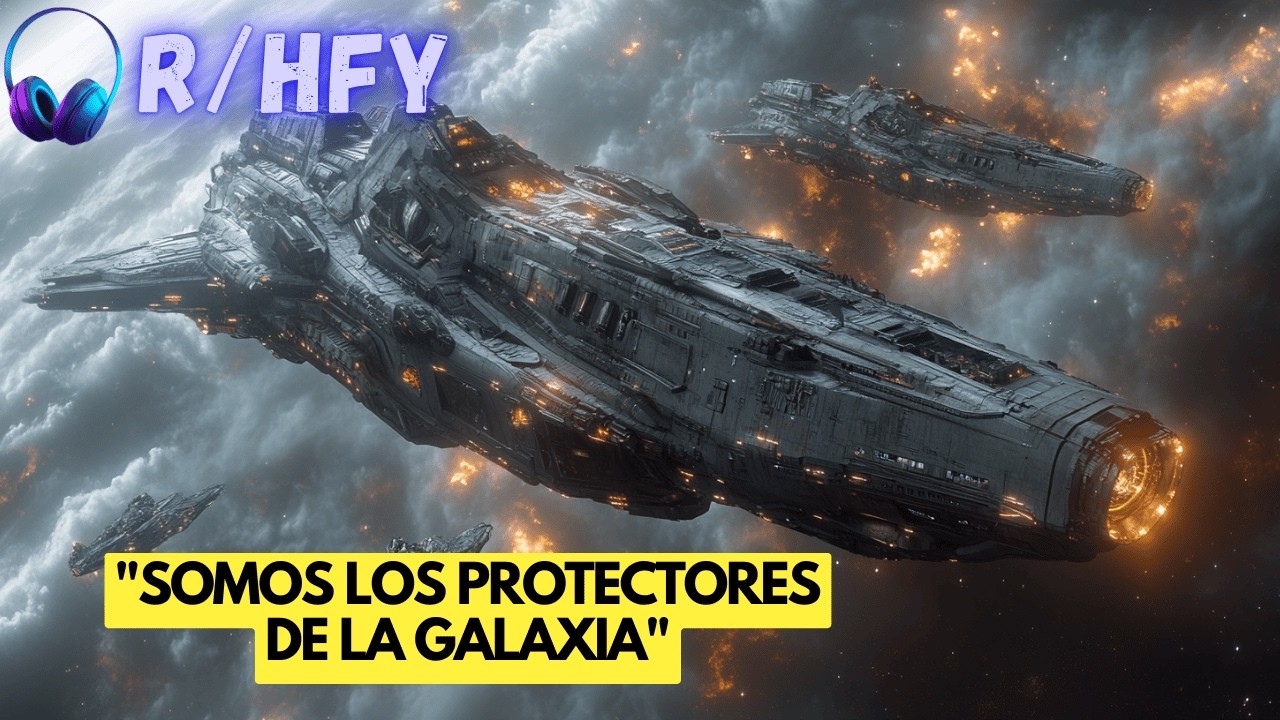 ¡Las naves cazadoras rodearon a los alienígenas hasta que apareció un humano! |Sci-Fi| Historias HFY