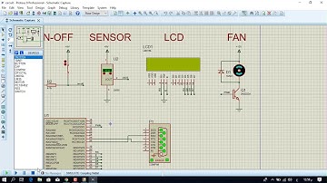 display temperature on LCD using LM35 and PIC18F452 & send temperature to serial port