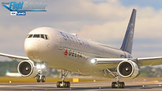 B767-300ER Delta | Boston - Montego Bay | Full Flight MSFS (4K)