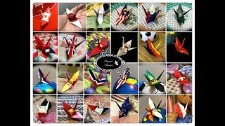 Origami Maniacs 274: Flag Design Cranes