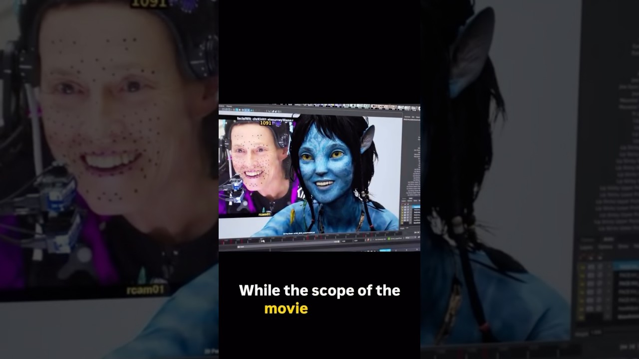 Technologies that goes into making Avatar is insane 🔥 #technology #tech #avatarworld