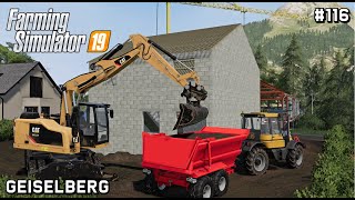 Caterpillar M315F | Public Works | Geiselberg | Farming Simulator 19 | Episode 116