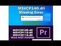 solve all DLL ERROR in your windows | msvcp140 | msvcr110.dll visual studio all explain in one video