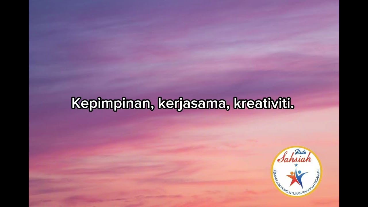 Lirik Lagu Sahsiah Terpuji , Masyarakat Sejahtera