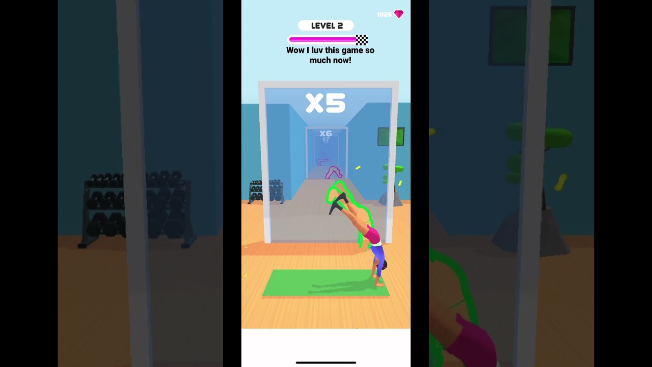 This game is so satisfying:) || Flex Run 3D || BFGIFY