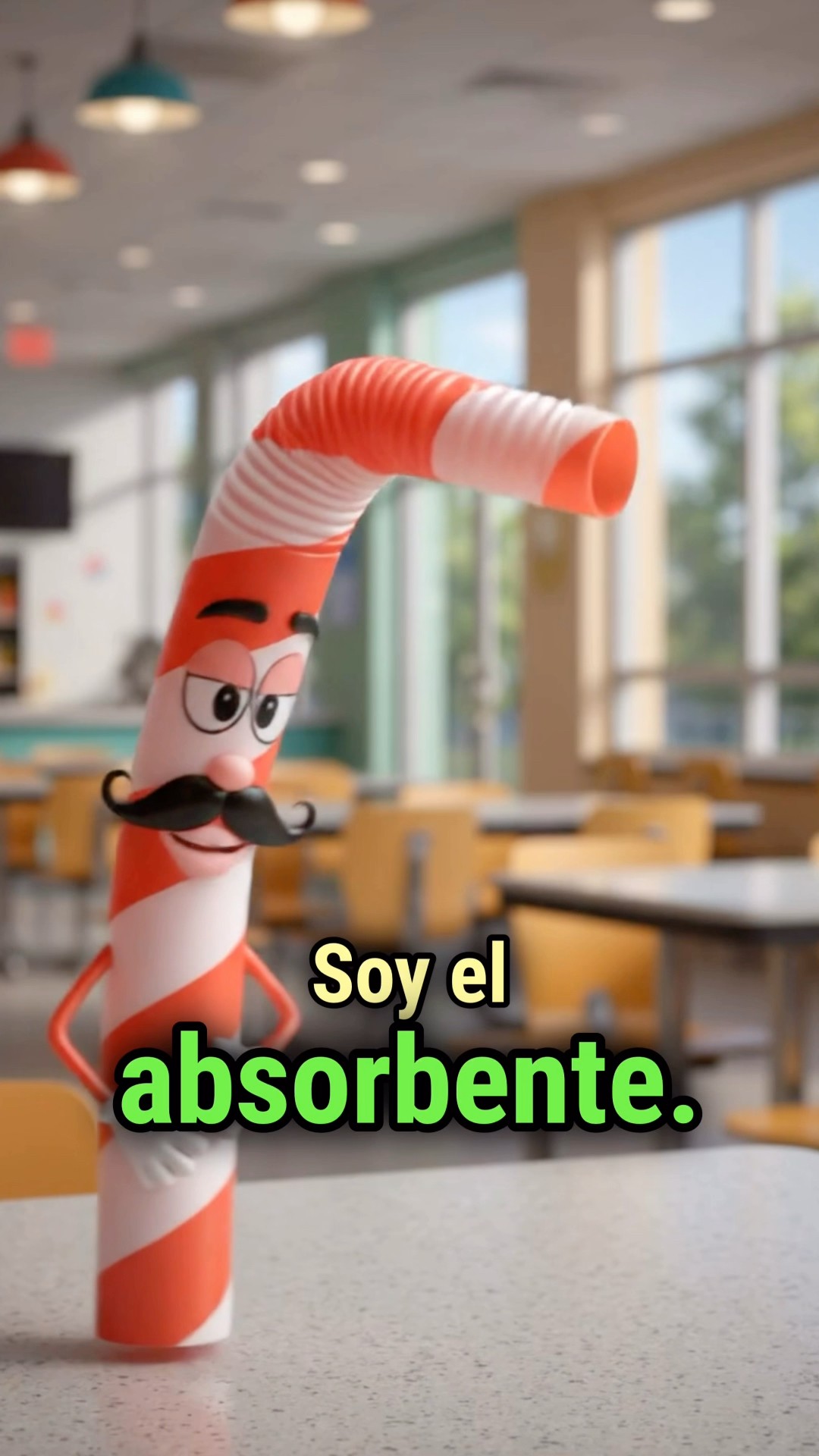 Diferentes formas de decir "pajita" en español