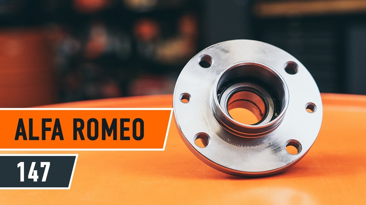 Alfa Romeo Mito >> How to replace a Rear wheel bearing on ALFA ROMEO 147 TUTORIAL | AUTODOC - YouTube Alfa Romeo Mito >> How to replace a Rear wheel bearing on ALFA ROMEO 147 TUTORIAL | AUTODOC - YouTube