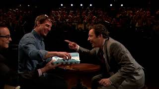 Jimmy Fallon got a hernia from all the fake laughing