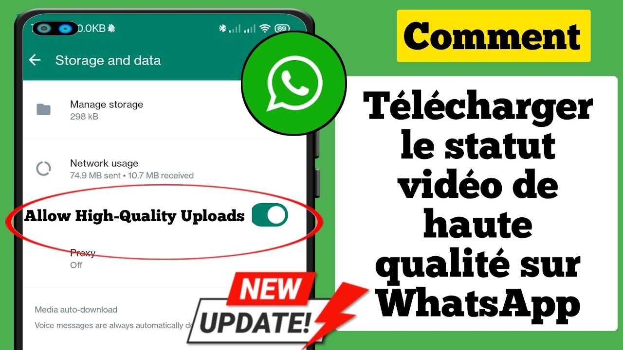 Comment télécharger un statut vidéo de haute qualité sur WhatsApp