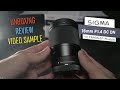 Sigma 16mm f/1.4 DC DN For Canon - LOW LIGHT BEAST - Unboxing, Review &amp; Sample Footage - Hindi/Urdu