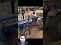 swaraj tractor 🚜🚜wala loading trolley ko laker fas gaya #tractorglobal #tractorworld #loding