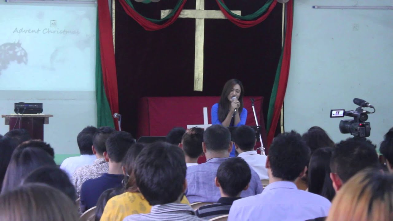 Christmass song Ave Marie by Asenla Jamir at NCF Mumbai