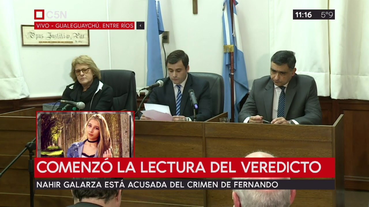El veredicto: Nahir Galarza fue condenada a prisión perpetua