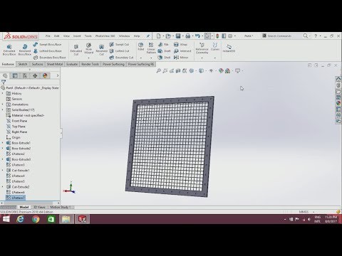 SOLIDWORKS Tutorial | Project IEF | Industrial Exhaust Fan | Net |Part 4