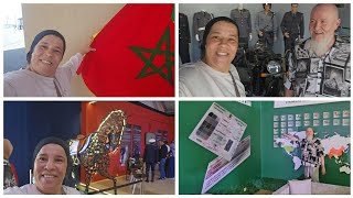 4K 👮‍♂️🫡🥷 مشيت انا او راجلي للمعرض ديال البوليس لي داروه في الرباط