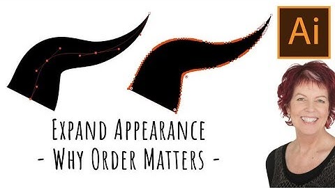 Illustrator - Expand Appearance Order Matters