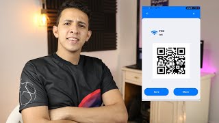 طريقة أظهار QR code للهواتف التي لا تدعم الباركود+معرفه الباسورد (الجزء الثاني)