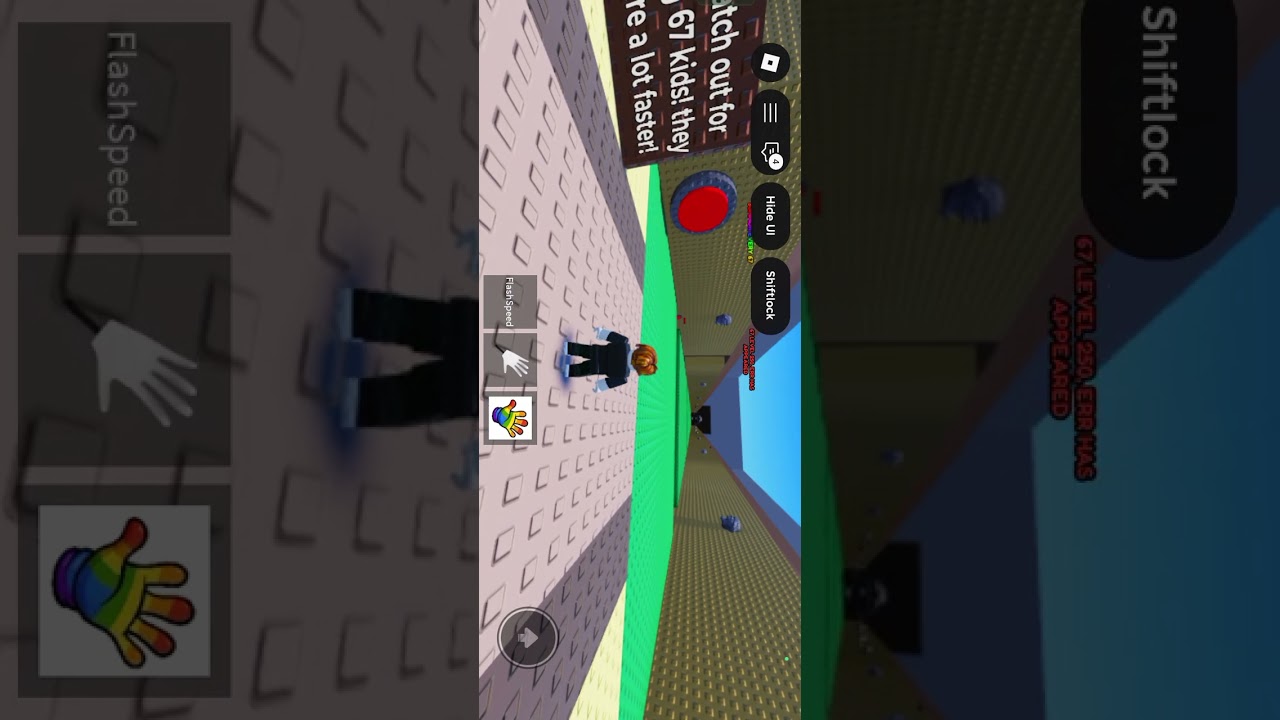 The roblox Don,t Get Crushed By 67😨😈