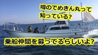 鳥羽発でめきん丸のご紹介【仲間募集】