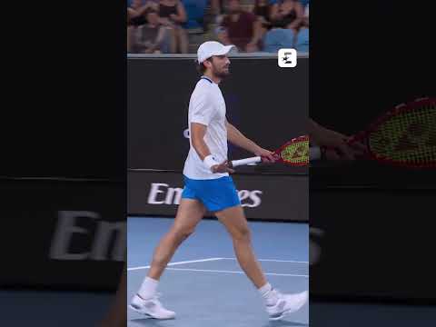 🎾 Le retour extraordinaire de Valentin Vacherot #shorts #australianopen