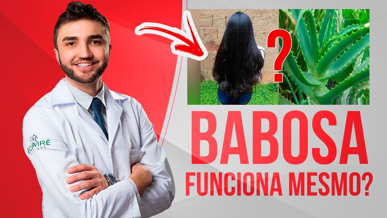BABOSA NO CABELO FUNCIONA? O que diz a Ciência? - Dr Lucas Fustinoni - Médico