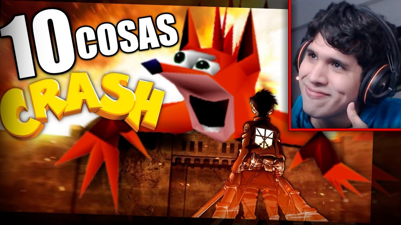TDYU Reacciona a 10 COSAS que TODOS hacemos en CRASH BANDICOOT