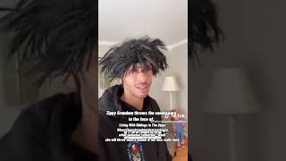 Grandma Throwing Sandals At Everyone.