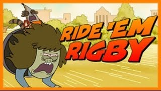 Мульт Regular Show Ride Em Rigby Regular Show Games