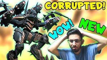 WOW! NEW CORRUPTED FAFNIR With CORRUPTED SKADI Gameplay War Robots Update 7.5 MK1 WR