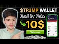 Trump Launching Trump Wallet Same Like Trust Wallet Or Meta Mask || Free PrizePool