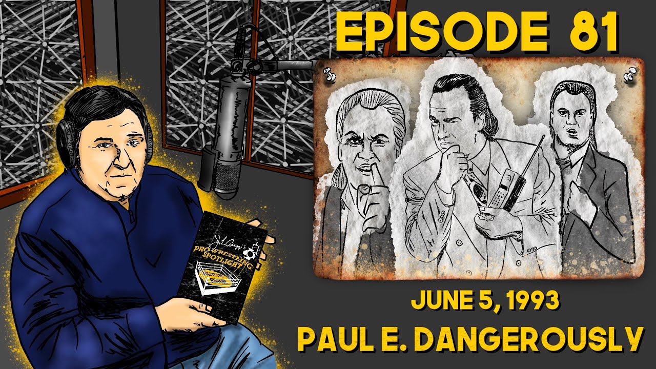 Paul Heyman goes ballistic in 1993 on Pro Wrestling Spotlight!  Paul rants on Elvis impersonator!