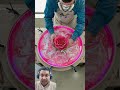 💎 Luxury Pink Rose Table Transformation 😱 #epoxy #resin #luxury #design #shorts