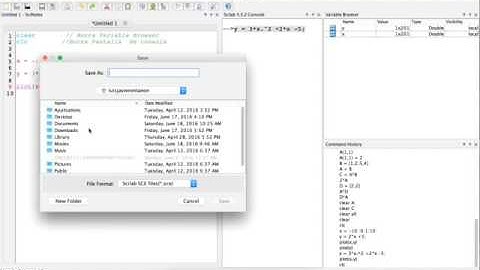 Introducción a Scilab - Scinotes